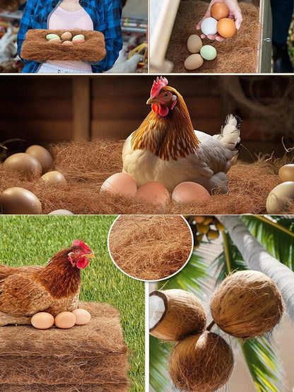 10Pcs/1Pc Nesting Liner Nest Box Chicken Mat, Nest Mat Box Liner, Chicken Coop Chicken Mat, Chick Mat Bird Nest Mat Rabbit Mat