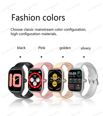 Smart Watch Men 2.01 Inch AMOLED Screen Waterproof Multiple Sport Mode Fitness HD Bluetooth Calls Smartwatch Men Women Bracelet