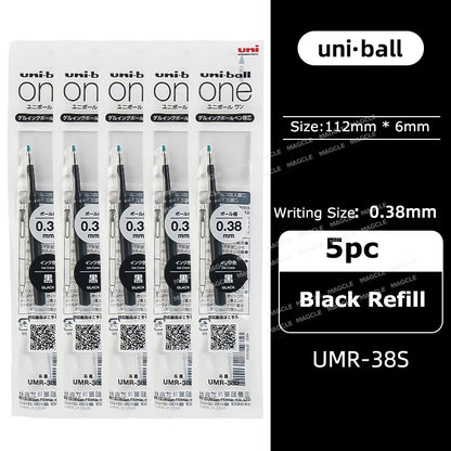 uniball ZENTO Standard 0.38/0.5mm Gel Pens,Water-Based Smooth Writing Roller Ball Pens Fit for a variety of occasions Stationery