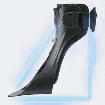 Drop Foot Brace Orthosis Drop Foot Ankle Support with Comfortable Adjustable Buckle for Hemiplegia Stroke Shoes Walking