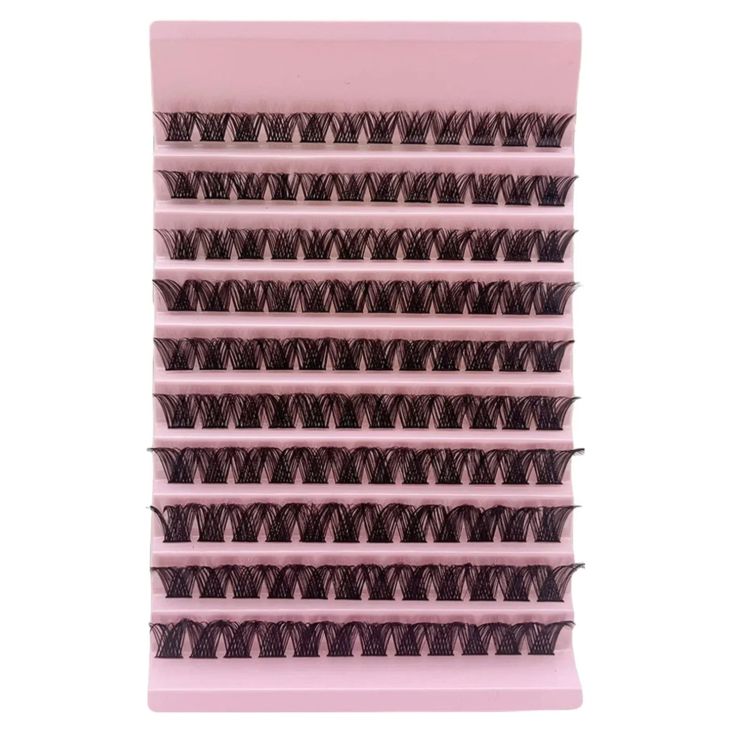 Lash Clusters 120pcs Cluster Lashes 8-16mm Individual Lashes Natural Look D Curl Fluffy Cluster Lashes DIY Eyelash Extension