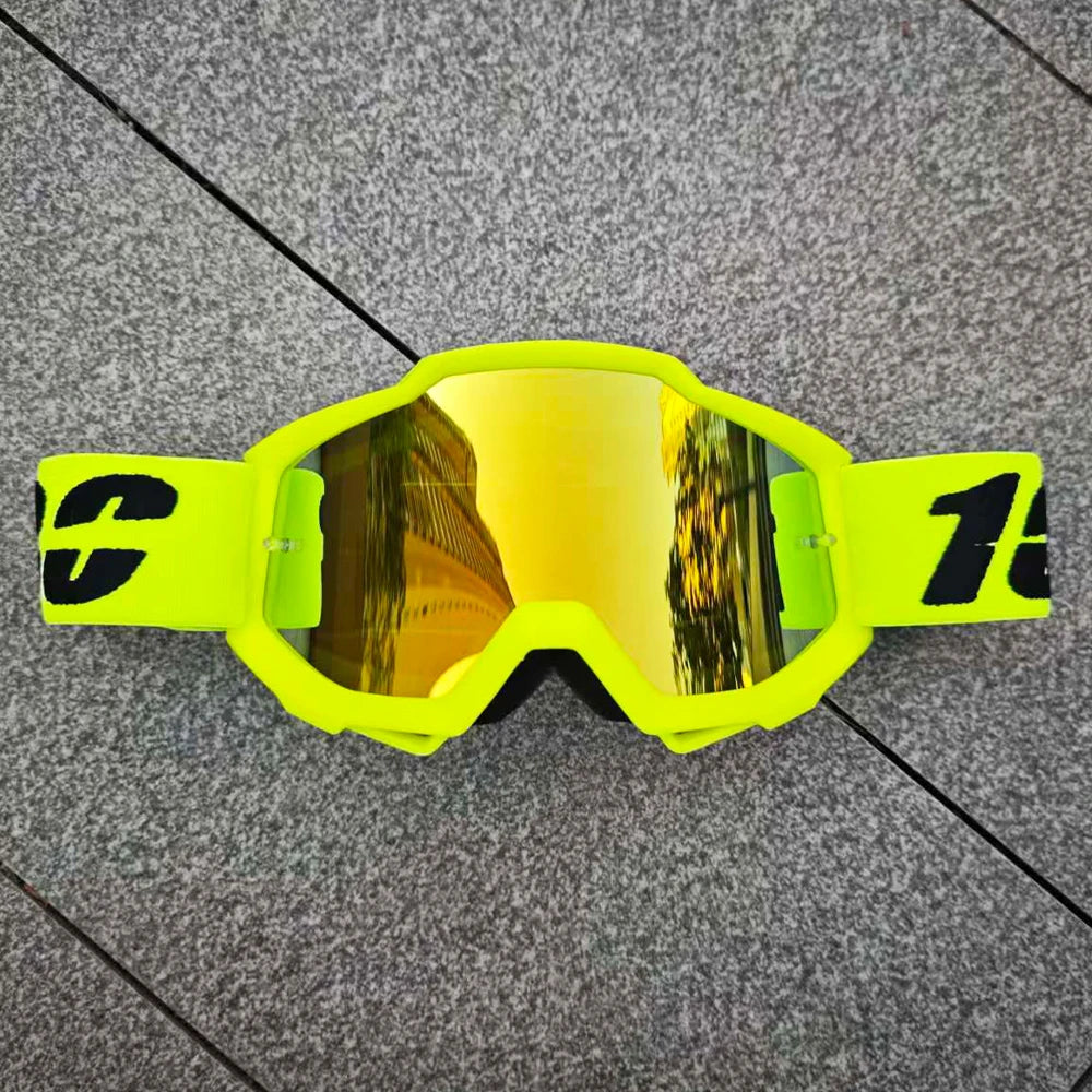 Off-Road MTB Protective Eyeglasses Heavy Wind Sand Resistance Shockproof Clear Lens For Rough Terrain Cycling