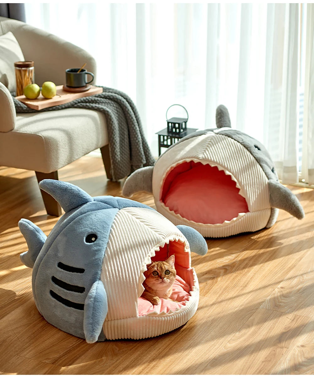 Winter Warm Cat Bed For Portable Pet Beds Sweet Kittens Basket Cushion Cat Pillow Mat Tent Puppy Nest Cave Cats House Goods