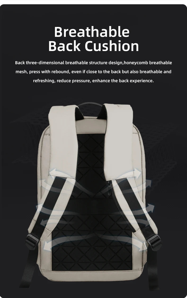 Heroic Knight Men's Daily Laptop Backpack Lightweight Minimalist Commute Office Daypack Women Waterproof Business Trip Schoolbag