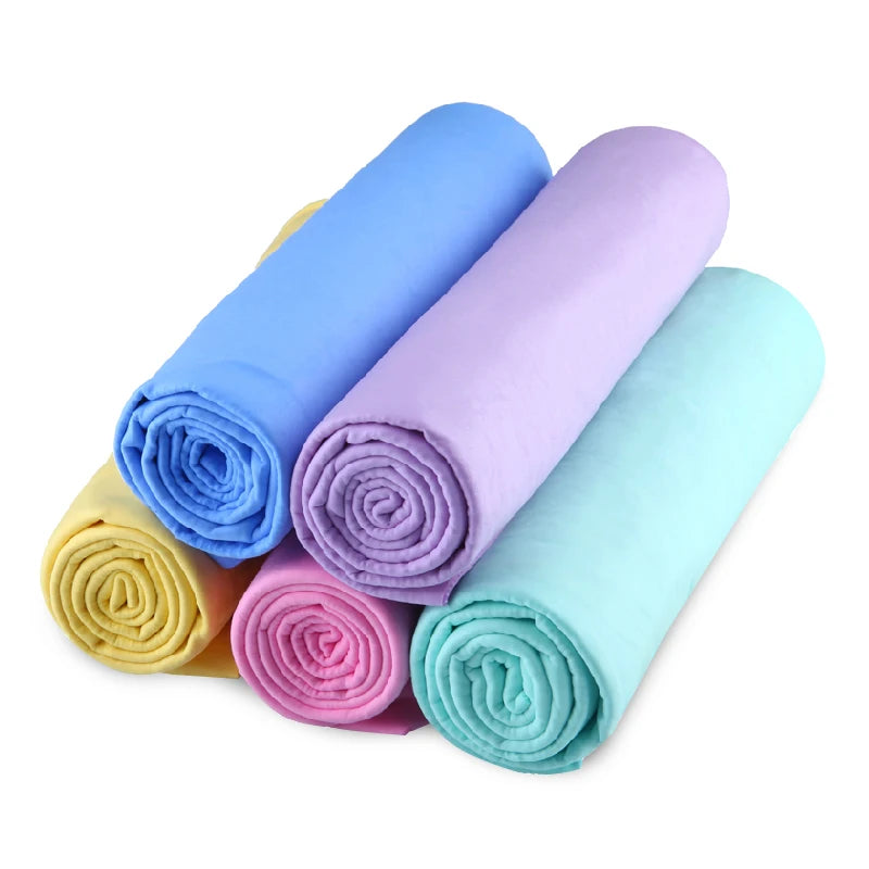 43*32cm PVA Car Wash Towel Soft Strong Absorbent Cleaner Car Accessories Auto Care Cleaning Cloth Hair Drying Deerskin Towels