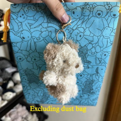 JC Hot Bag Cute Plush Toy label cute girl bag charm plush toy keychain Kawaii plush toy perfect as a birthday  Limited New Gift