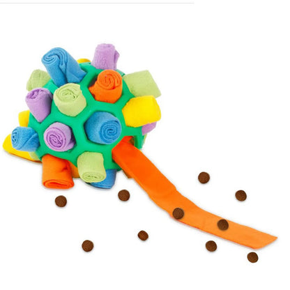 Dog Sniffing Ball Innovative Pet Shaking Training Toys for Pet Training Tooth Cleaning Puppy Chew Relieve Boredom Dog Toy