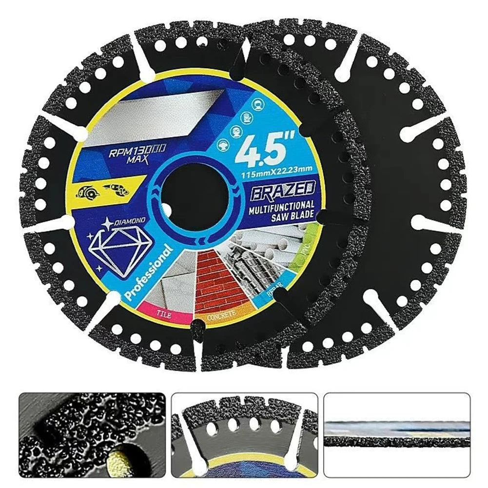 Angle Grinder Saw Blade Metal Heavy Duty Metal Cutting Wheel Effortless, Fast Precise Metal Cut Construction Site Durable