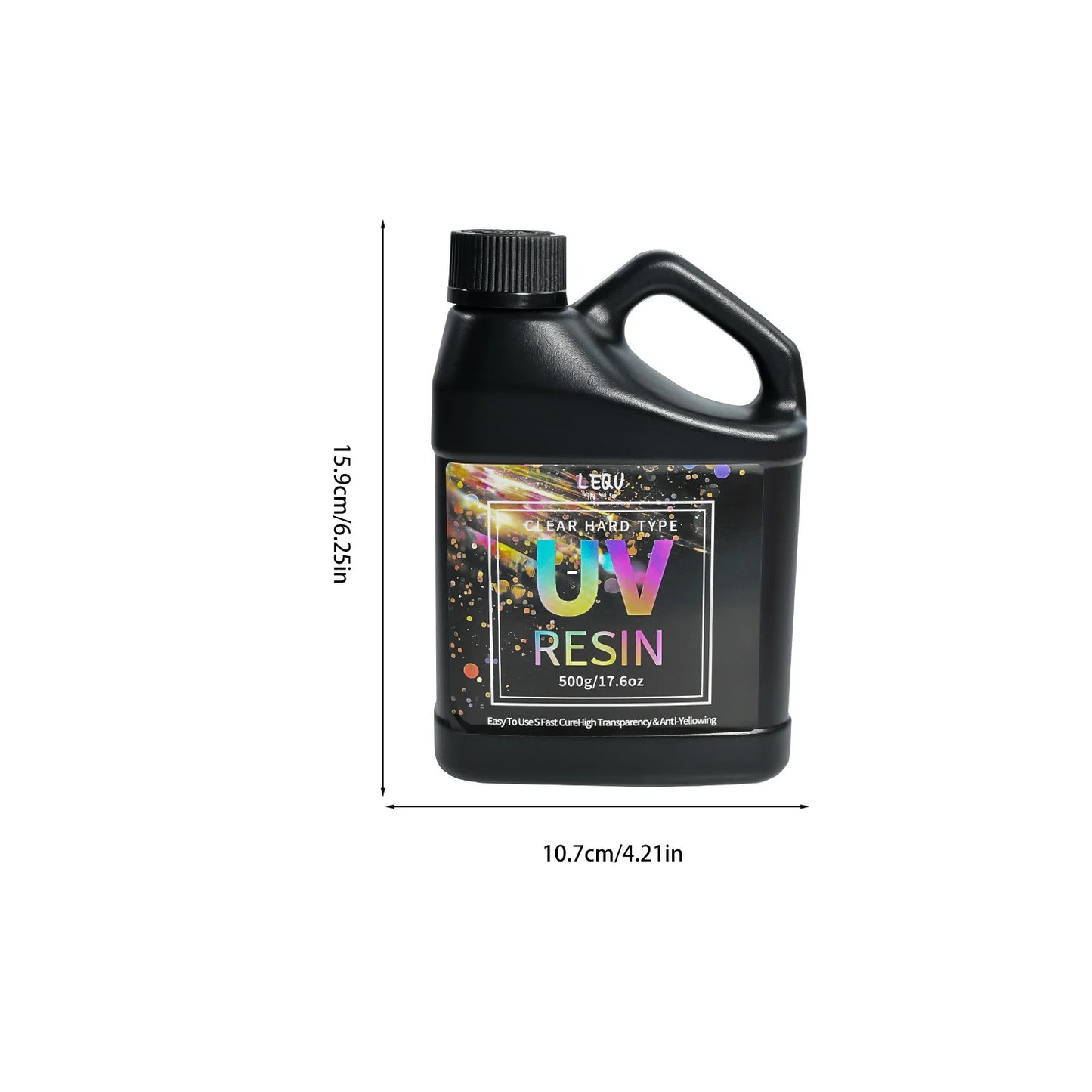 500g/1000g UV Epoxy Resin Glue High Clarity Fast Drying Adhesive High Hardness DIY Supplies For Resin Glue Jewelry Making