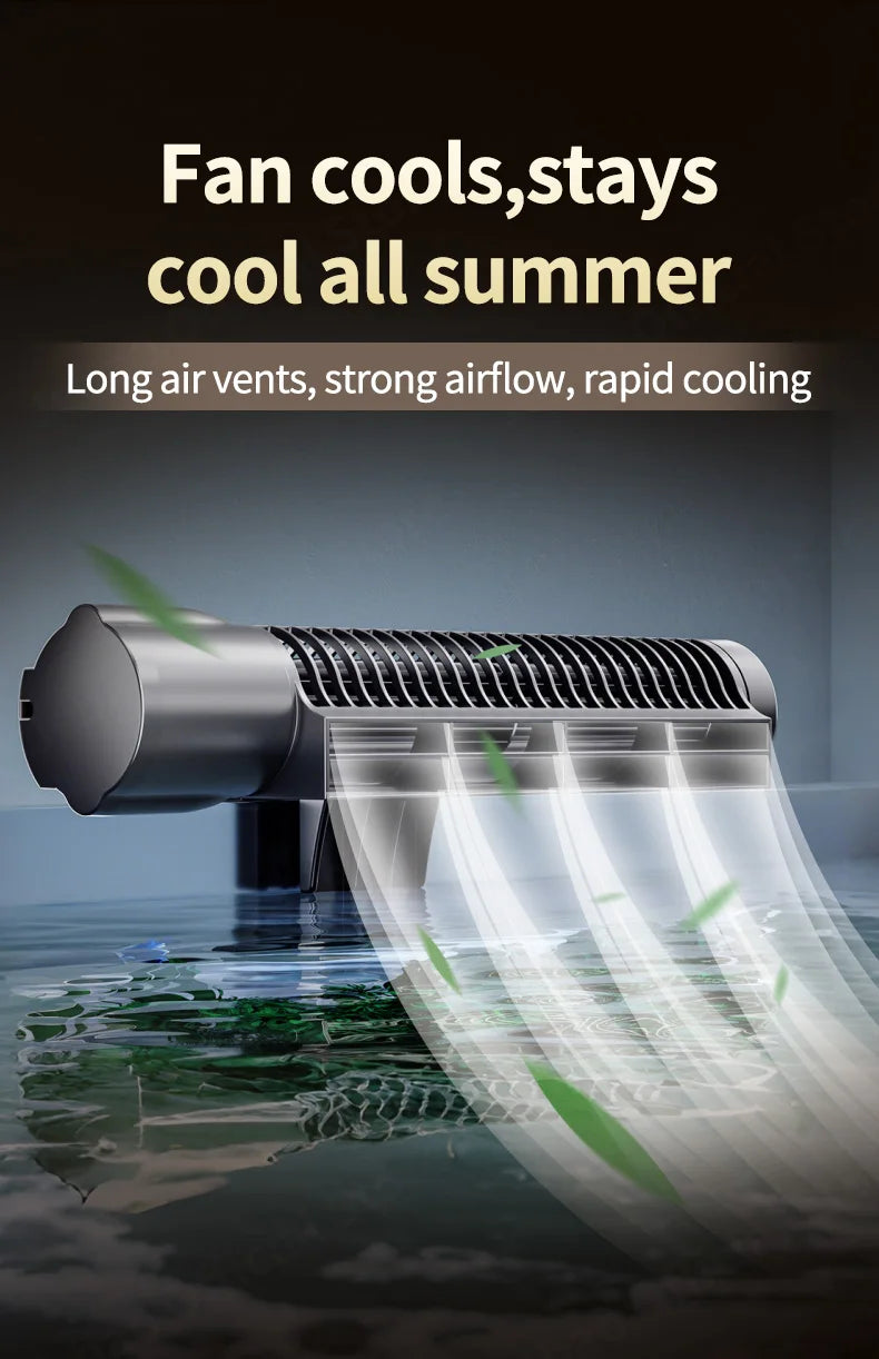 Jebao Jecod ACF Series Aquarium Cooling Fan - Mute Automatic Temperature Control Fan, 12V 3W