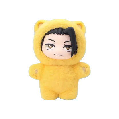 HOT Jujutsu Kaisen S2 Cat Park Party Gojo Toji Fushiguro Geto Suguru Blind Box Plush Bag Charm Collectible Model  Christmas Gift