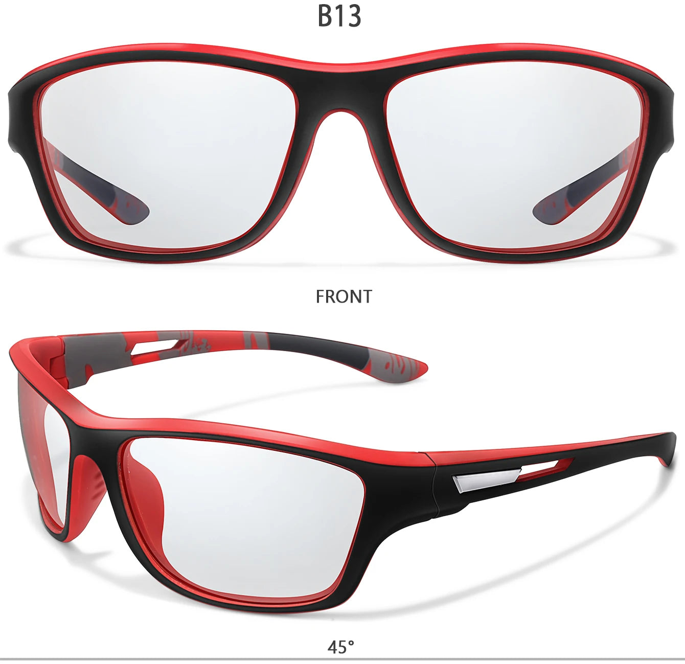 Photochromic Motorcycle Sunglasses Men Women Outdoor Cycling Driving Hiking Eyewear Fishing UV400 Protection Goggles