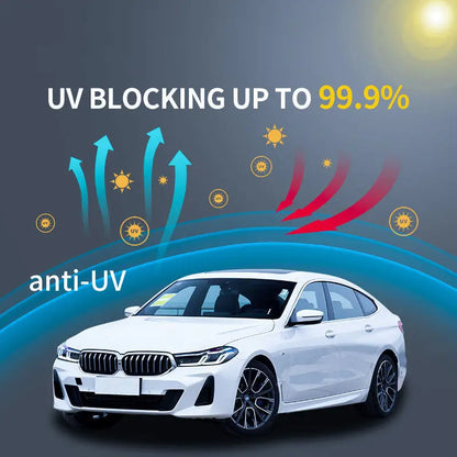 50cmx3/10m Car Window Tint Film Privacy Vinyl Foils Sunshade Stickers Windows Cover Protector Glass UV Sun For Cars Solar Shade