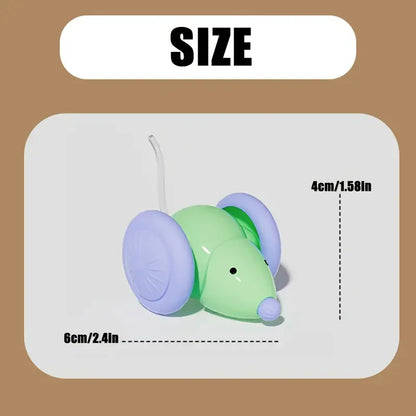 Smart Cat Toys Ball Automatic Interactive Pets Electric Rolling Teaser USB Rechargeable Kitty Moving Bouncing Ball Birthday Gift
