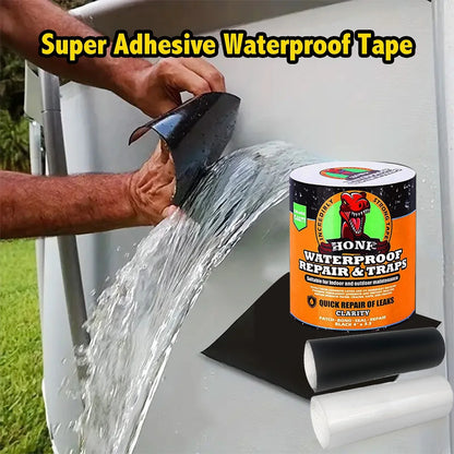 Strong Leak Sealing Tape, High Strength Toughness Swimming Ring Tent Quick Repair Of Water Pipes Self Adhesive Waterproof Tape