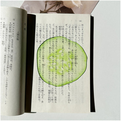Delicate Transparent Acrylic Apple Bookmark Reading Mark Student Gift Premium Feeling Cute Grape Tomato Bookmarks