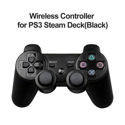 Bluetooth PS3 wireless gamepad gamepad vibration neutral wireless environmental protection ABS material snowflake button Perfect
