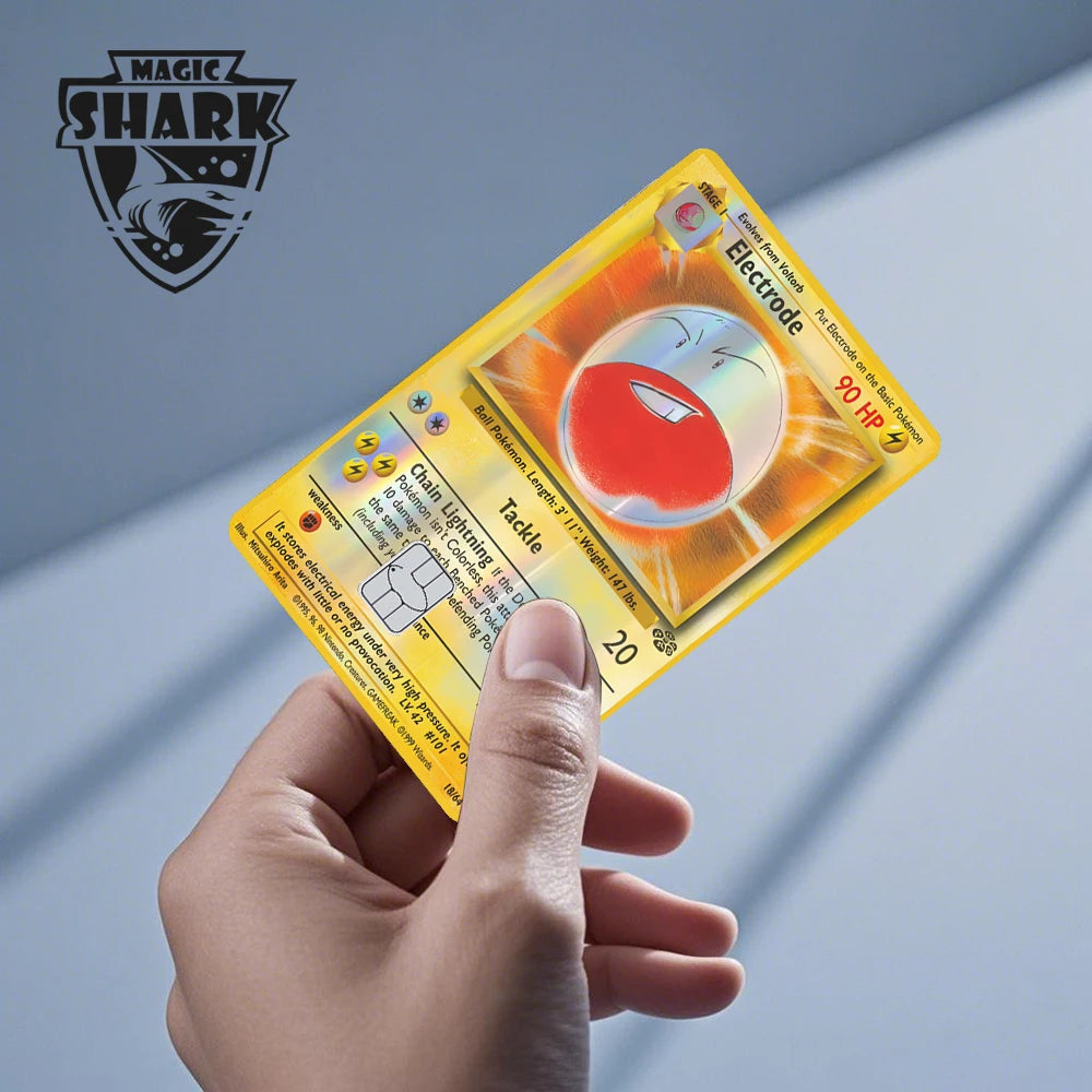 Charizard Gyarados Venusaur Blastoise Mewtwo Squirtle Snorlax Holographic Laser Credit Debit Card Film Skin Sticker