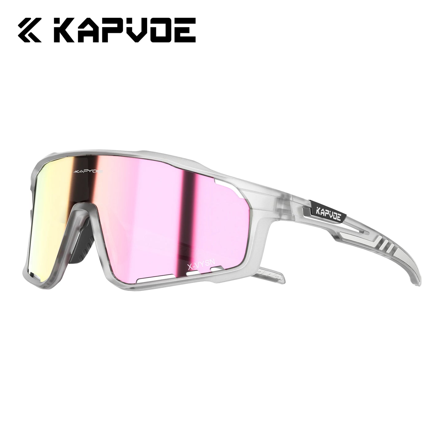 Kapvoe Cycling Glasses MTB Riding Running Sunglasses UV400 Skiing Fishing Climbing Goggles Man Woman Bike Bicycle Eyewear