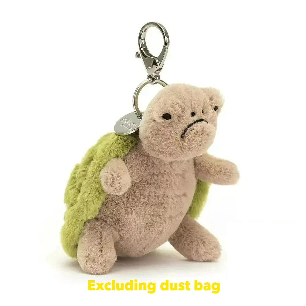 JC Hot Bag Cute Plush Toy label cute girl bag charm plush toy keychain Kawaii plush toy perfect as a birthday  Limited New Gift