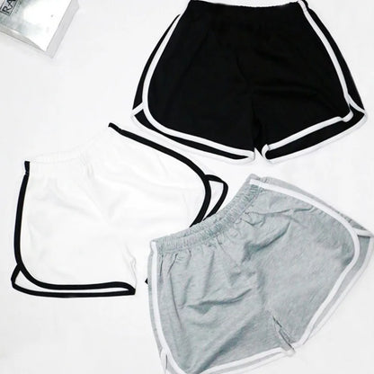 Simple Shorts Women's Home Yoga Beach Vacation Pants Casual Women's Sports Comprehensive Training Shorts Fitness Pants