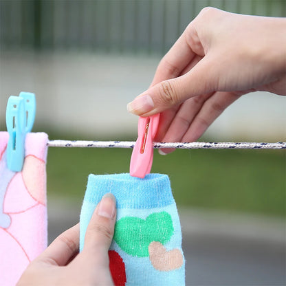 80/40/20PCS - Clothes drying clip, sock clip, windproof clip - suitable for drying clothes, socks, blankets, etc