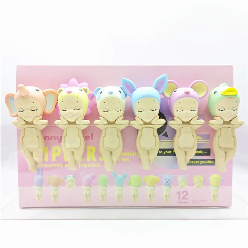 Sonny Angel Blind Box Toys Hippers Dreaming Series Anime Action Figures Mobile Computer Decoration Dolls Birthday Christmas Gift