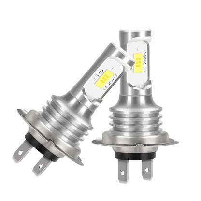 2PCS H7 6000K White Super Bright Headlight Fog Bulbs 3570 CSP-Chips High/Low Beam Plug&Play