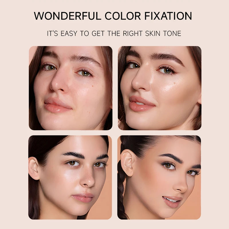 O'CHEAL Temperature Changing Foundation Stick Facial Coverage Blemishes Pores Double-Headed Face Matte Makeup Foundation Cream