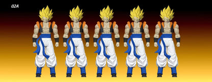 In Stock New Tonsenarttoys Kamione 02A 02B Dragon Ball Z Gojita SHF Super Saiyan SSJ Gogeta Dragon Anime Action Figures Toys