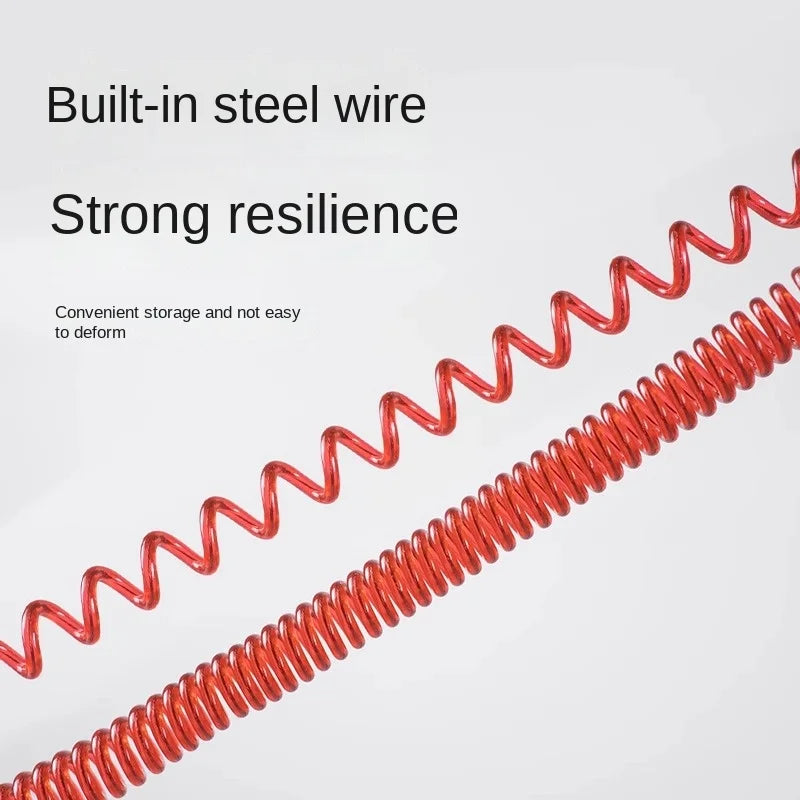 LINNHUE steel wire rope guard rod rope fishing rope big telescopic fishing fishing high elastic fishing rod automatic telescopic