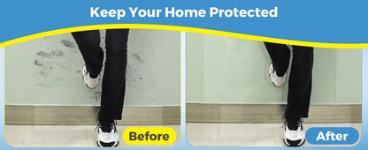 45cm Electrostatic Wall Protective Film Transparent Non-adhesive Adsorption Wall Stickers Waterproof And Dirt-resistant