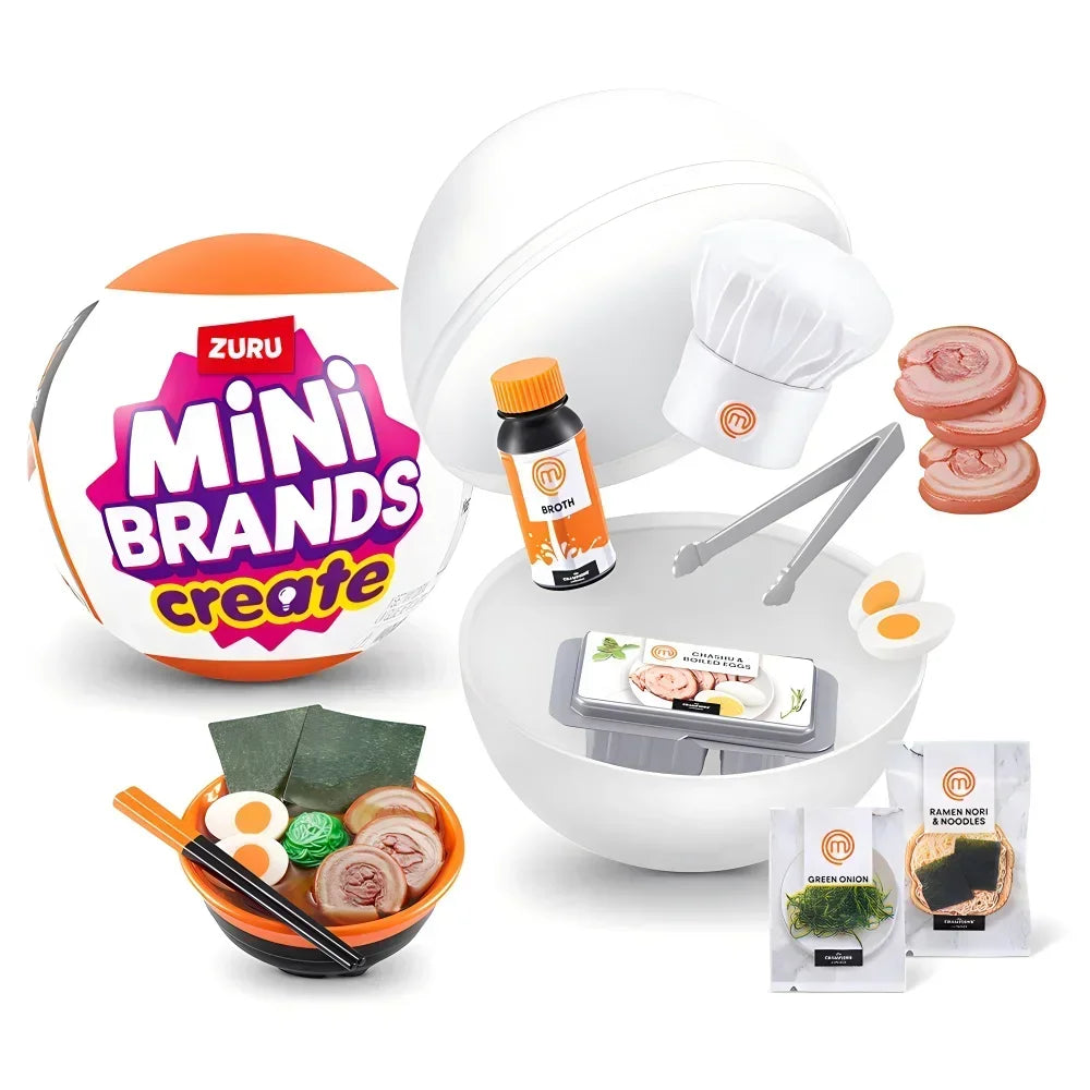 Zuru Surprise Toy My Mini Brands Kawaii Baby Food Figure Miniature Toys Mystery Blind Box Original Collectible Kids Gift Toys