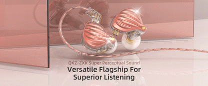 QKZ AK6 SK7 Copper Driver HiFi Wired Earphone with MIC Sport Running Headphones Bass Stereo Headset Music Earbuds fone de ouvido