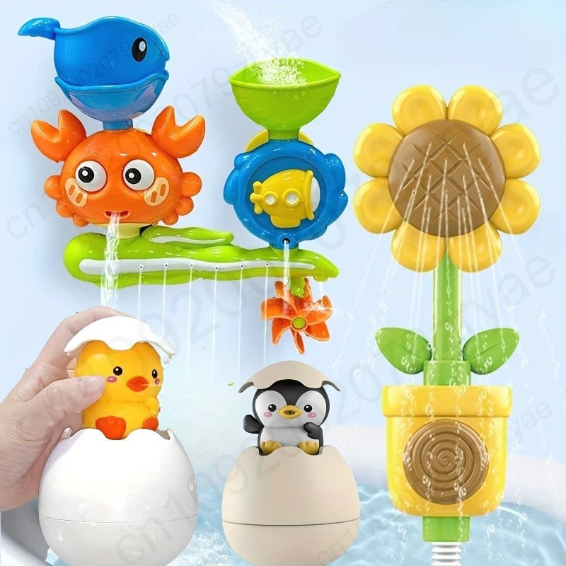 Interactive Suction Cup Bath Toy Set for Youngsters，Ideal for Youngsters and Schoolers, Perfect Gift for Halloween, Christmas