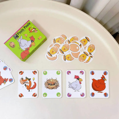 Hot board games Chicken Chiu Chiu Board Game Drecksau Black Sheep Piou Piou Party Cards Game Intellectual Toys Gifts