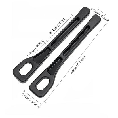 2pcs Car Seat Gap Filler Leak Proof Crevice Storage Organizer Universal Fit Between Seats Console Auto Interior Accessories