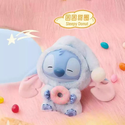 Official Stitch cartoon, so sleepy but still takes a bite / Street GENZ series blind box kids' collectible toy Christmas gift
