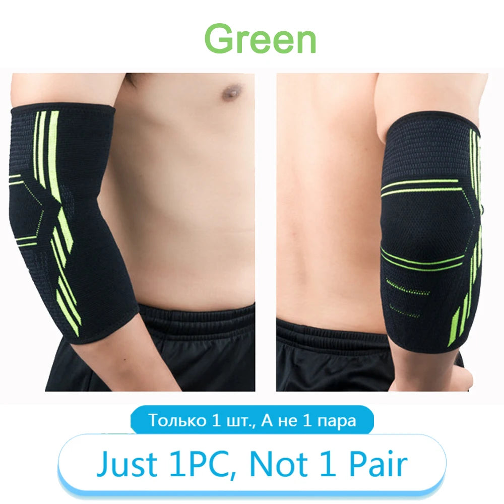 Elbow Support Elastic Gym Sport Elbow Protective Pad Absorb Sweat Sport Basketball Volleyball Tennis Arm Sleeve Elbow Brace