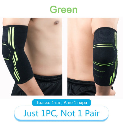 Elbow Support Elastic Gym Sport Elbow Protective Pad Absorb Sweat Sport Basketball Volleyball Tennis Arm Sleeve Elbow Brace
