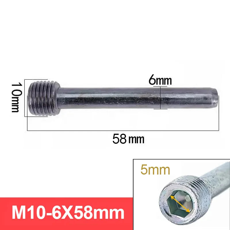 Motorcycle Lower Pump Disc Brake Pad Fixing Screw M8 M10 M7 Hexagonal Guide Bolt Guide Pin