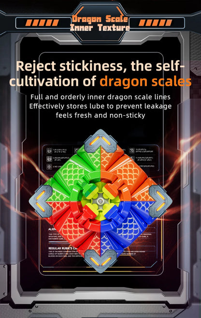 Meilong 3M V2 3x3 Magnetic Magic Cube Magnetic Lite / Standard / UV Speed Professional Puzzle Toys For Children Kids Gift Toy