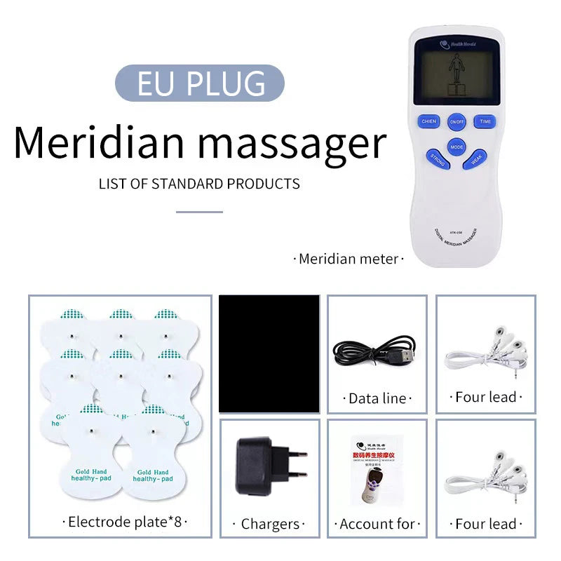 Massager Tens Muscle Stimulator Electric Acupuncture Body Massage Digital Slimming Machine Accessories Stimulator