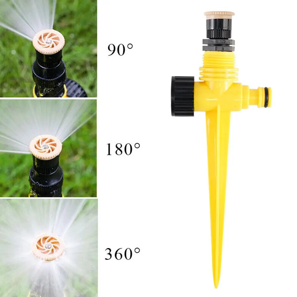 1/2/3/4/5Pcs Irrigation Watering System Agriculture Ground Automatic Tube Plug Buried Atomization 360° Rotation Garden Sprinkler