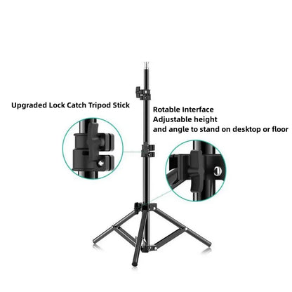 RP01-B Heavy Duty Metal Alloy Light Stand 160cm Tripod for Photo Studio Softbox Video Flash Reflector Lighting Background Stand