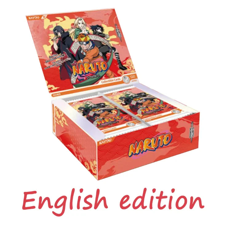 KAYOU Genuine Naruto Card Complete Collection Series Collection Card Fight Chapter Pro Chapter Childrens Toy Game Card Gift