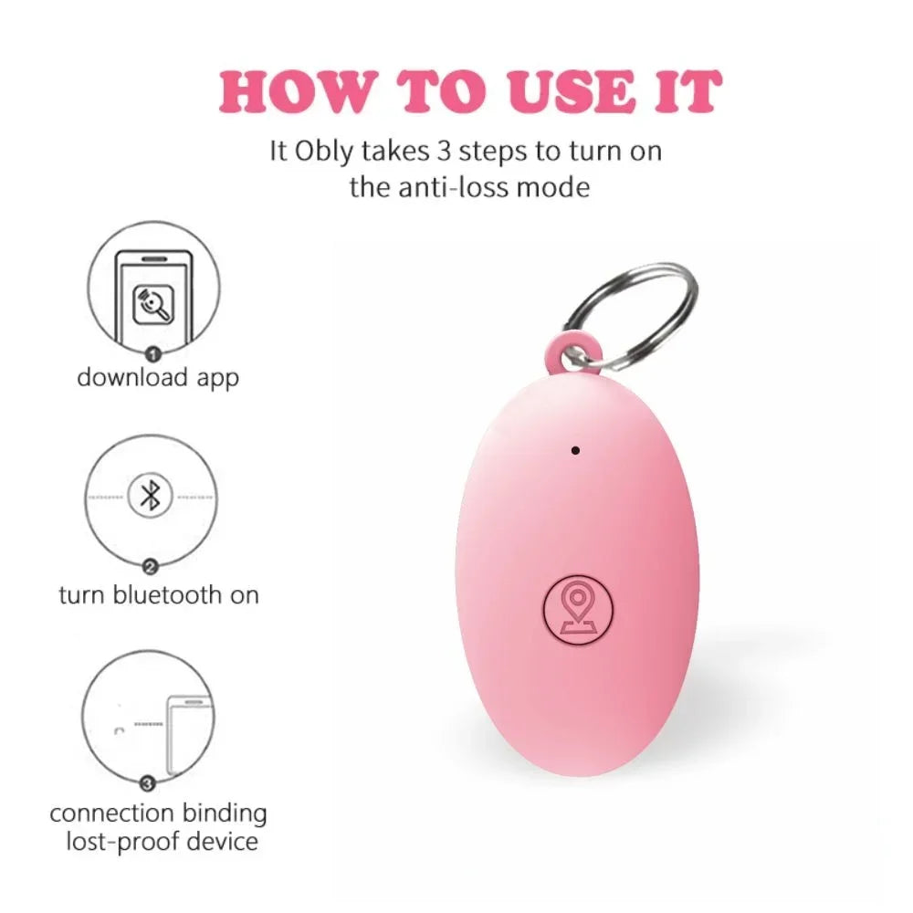 Dog Cat Finder Mini GPS Tracking Device Anti-lost Tracker IOS/ Android For Kids Pet Key Wallet Smart Bluetooth Tracker Locator
