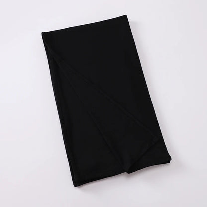Good Stitch Stretchy Jersey Scarf Jersey Hijab Instant Hijab Plain Muslim Shawls Supplier Turban HeadWraps Foulard Femme