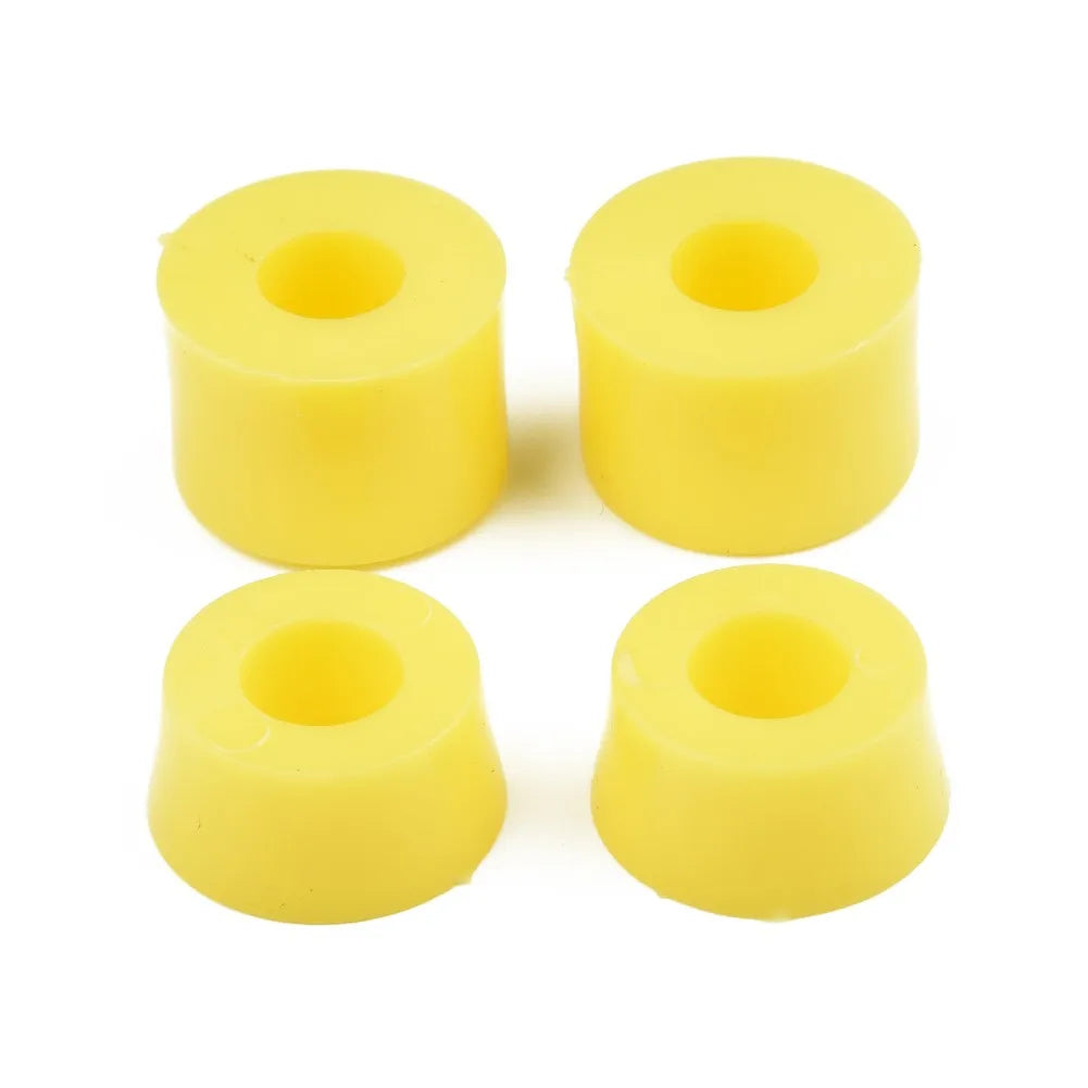 4Pcs 85A 95A 100A Skateboard Truck Bushings Longboard Replacement Pivot Cups Shockproof Skateboard Accessories Pivot Tube Parts