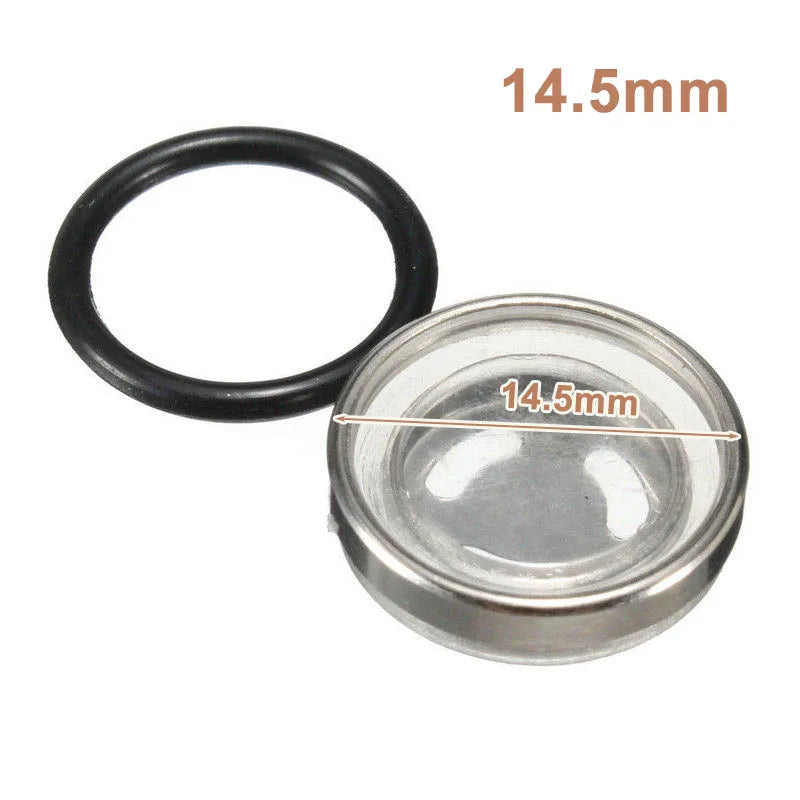 18mm/14mm/12mm/10mm Master Brake Cylinder Reservoir Sight Glass Motorcycle Dirt Bike Gasket